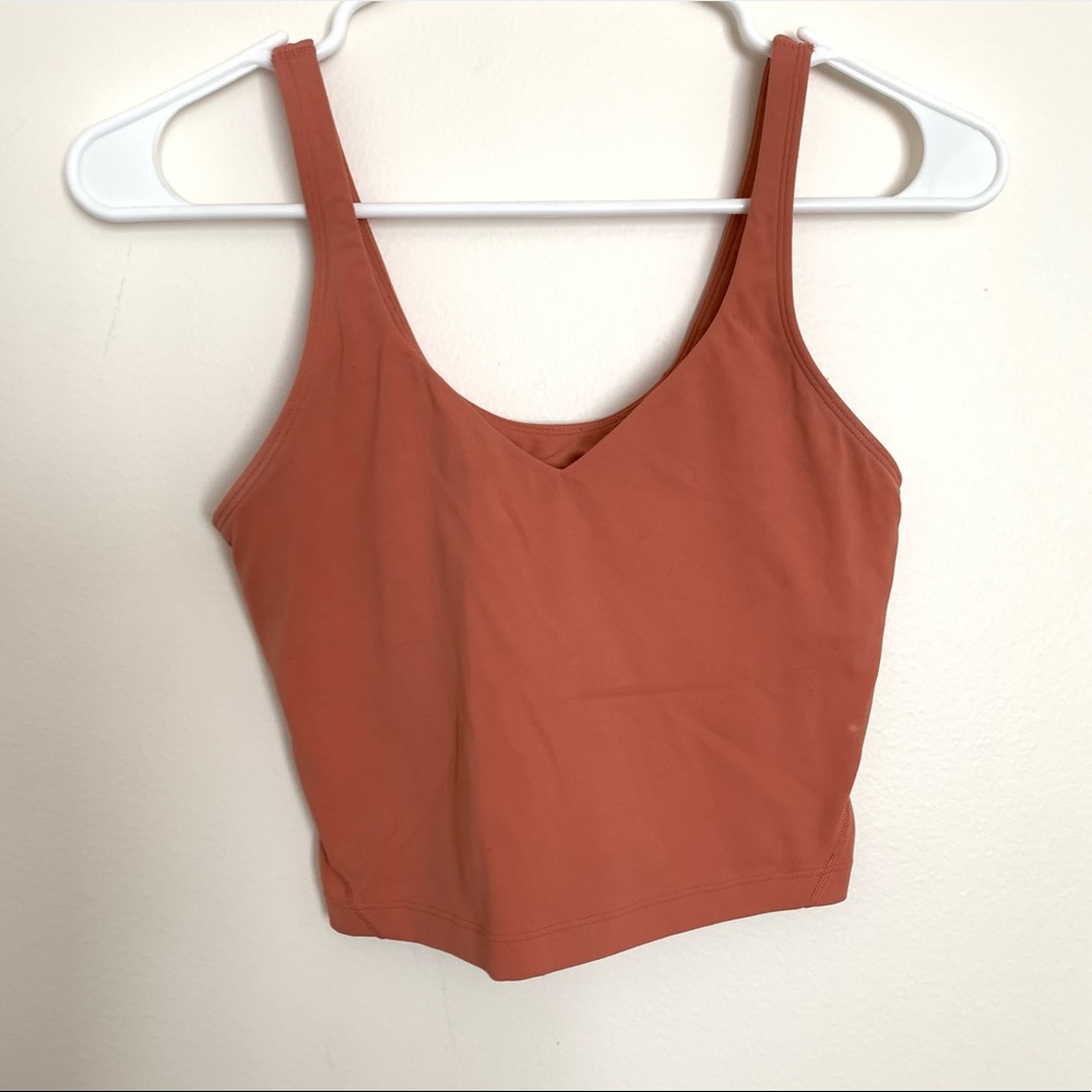 Align tank in Rustic Coral - size 4